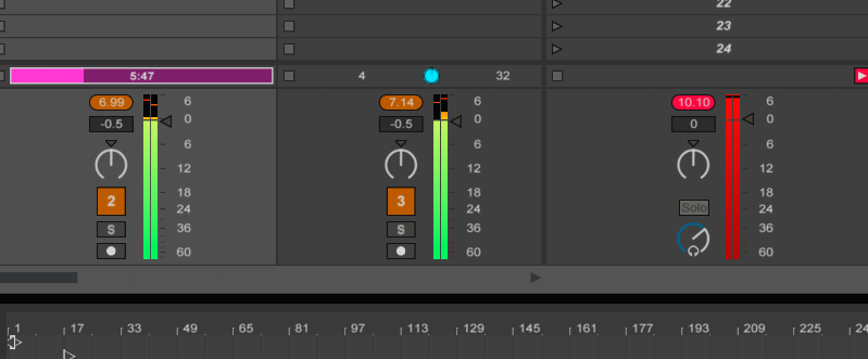 Ableton Clipping
